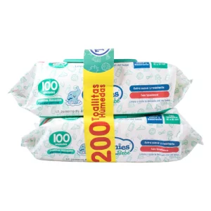 TOATILLAS HUMEDAS X2 X 100 UND TUINIES