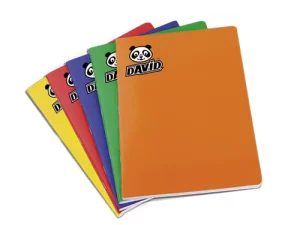 CUADERNO ENGRAPADO TRIPLE RENGLON A4 80H DAVID