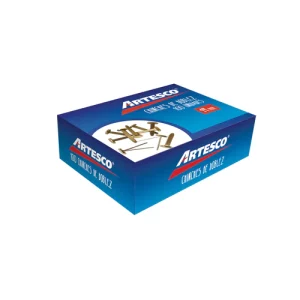 CHINCHES DE DOBLEZ 19MM CJA X 100 UND ARTESCO