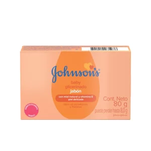 JABON BABY GLICERINA X 80 GR JOHNSON