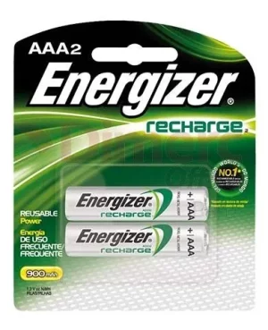 PILA RECARGABLE AAA X 2 UNIDADES ENERGIZER