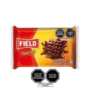 GALLETA CHOCOSODA 36 GR PACK X 6 UN FIELDE