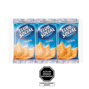 GALLETA CLUB SOCIAL 26 GR PACK X 6 UN NABISCO