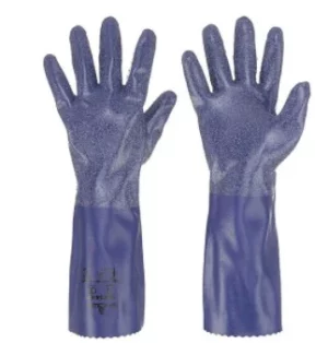 GUANTE DE NITRILO AZUL NSK 24 T/9 XPAR SHOWA